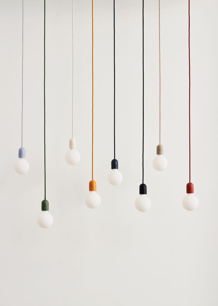 Common Pendant Cord set pendel Ø12 cm, Garden green HAY
