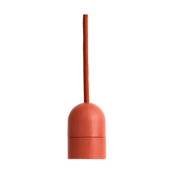 Common Pendant Cord set pendel Ø12 cm - Rusty red - HAY
