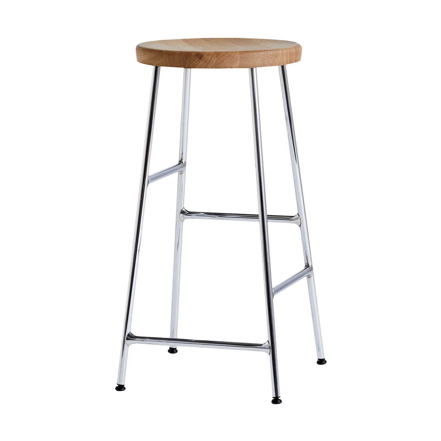 Cornet barpall 65 cm, Oiled oak-chrome