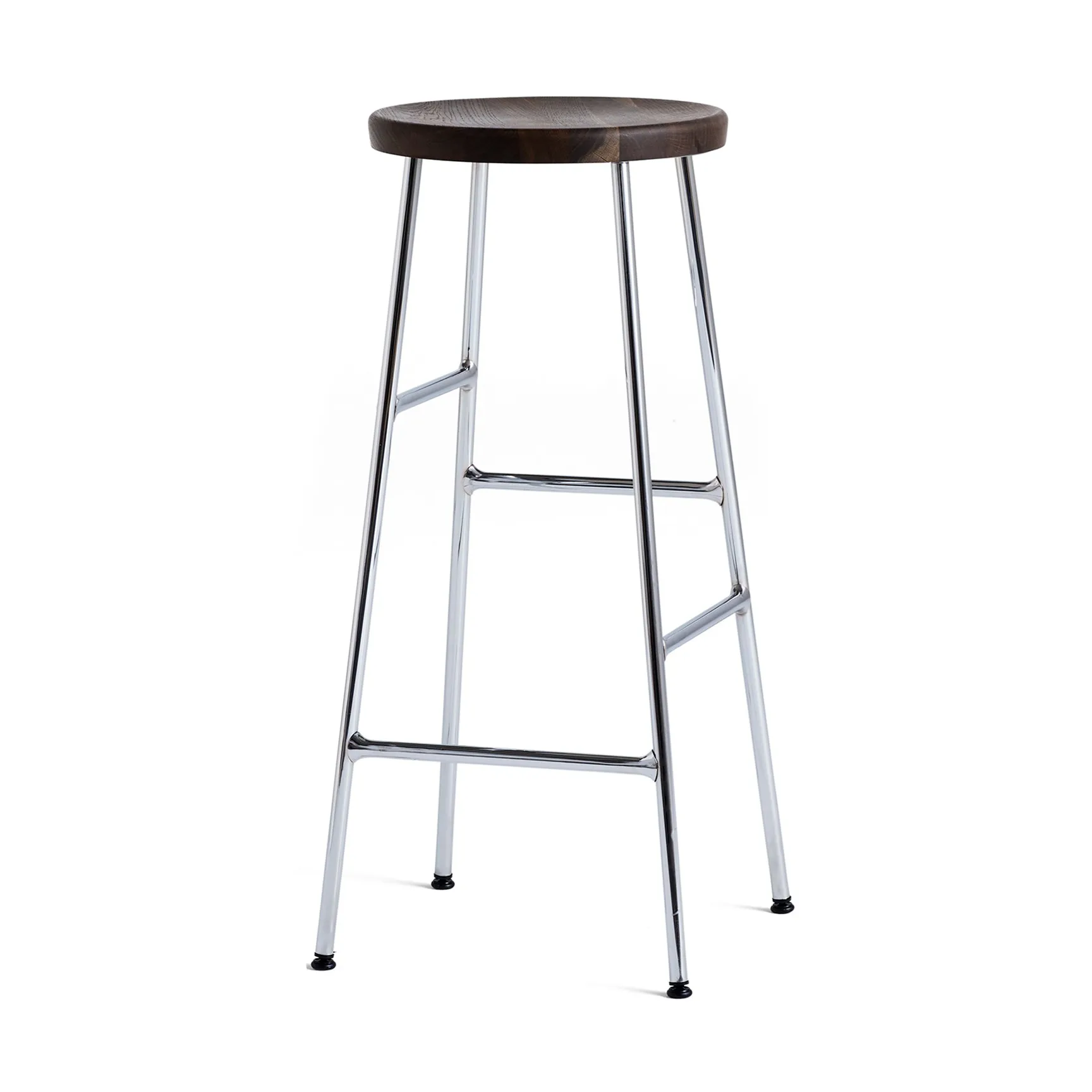 Cornet barpall 75 cm, Smoked oiled oak-chrome HAY