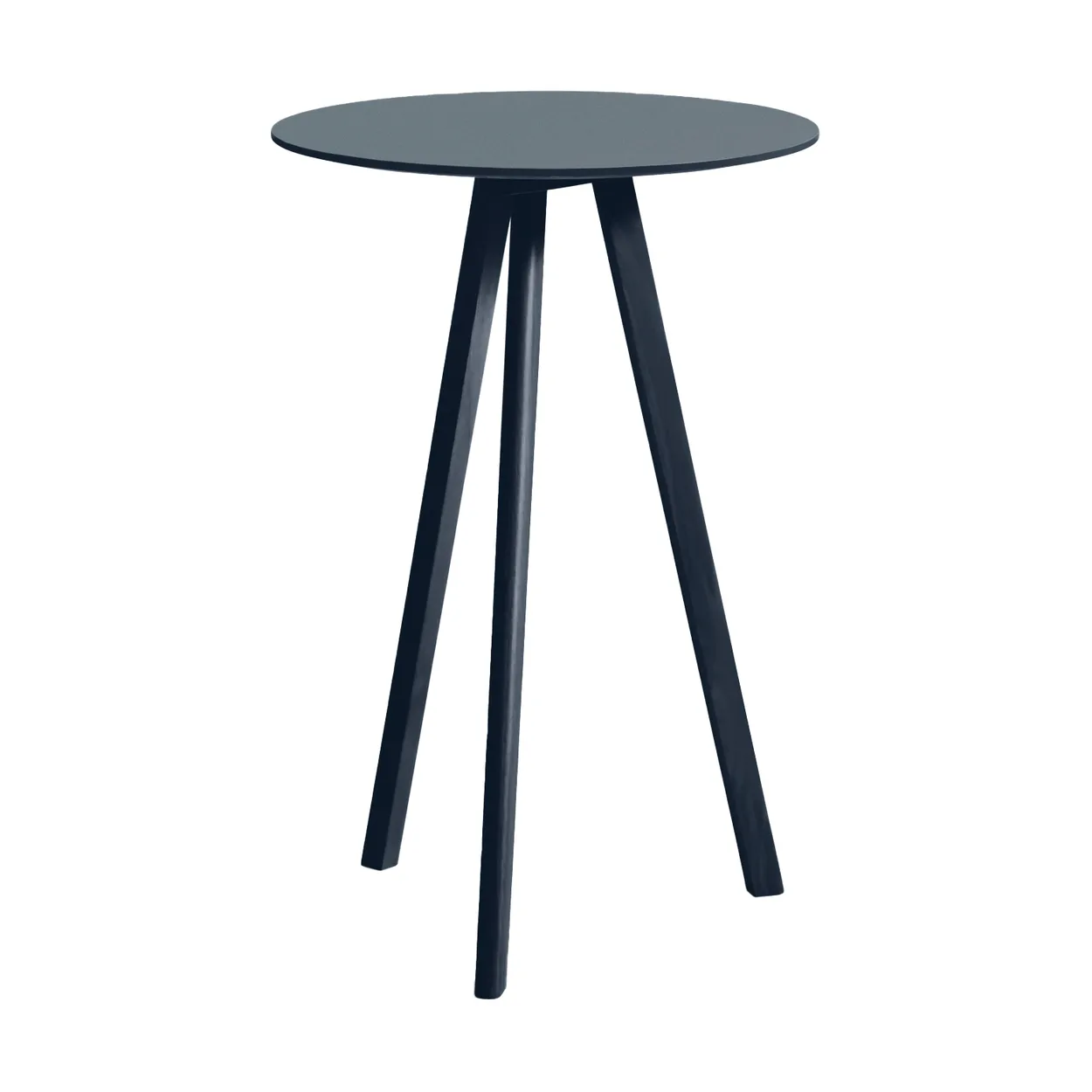 HAY CPH20 2.0 barbord 70 cm y blue linoleum-Deep blue