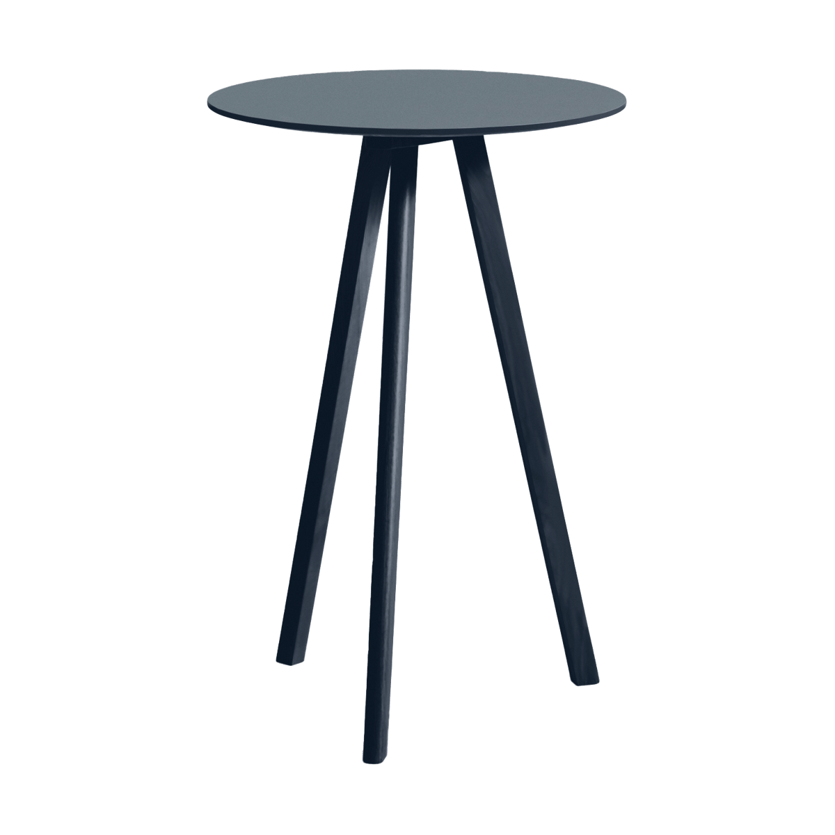HAY CPH20 2.0 barbord 70 cm y blue linoleum-Deep blue
