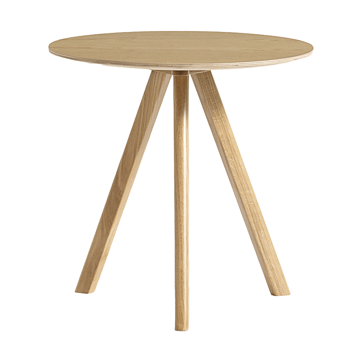 HAY CPH20 2.0 soffbord 50 cm Lacquered oak-oak veneer