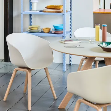 CPH20 Round matbord - Oak-Ø120 cm-ek - HAY