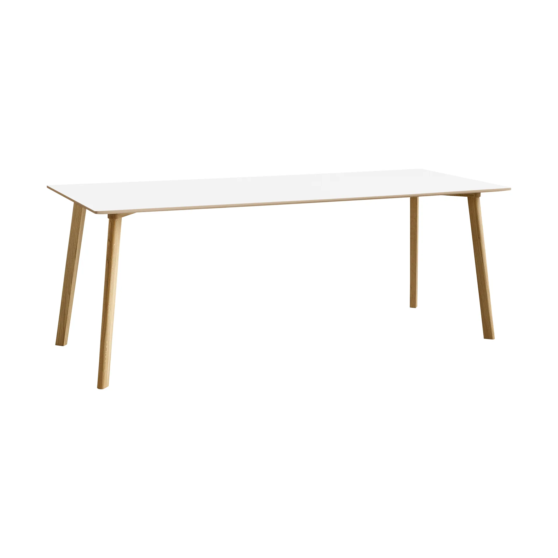 CPH210 Deux 2.0 bord 75x200 cm, Pearl white-lacquered oak HAY