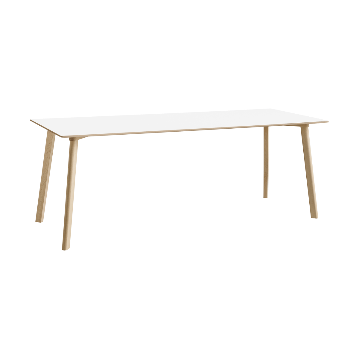 HAY CPH210 Deux 2.0 bord 75x200 cm Pearl white-untreated beech