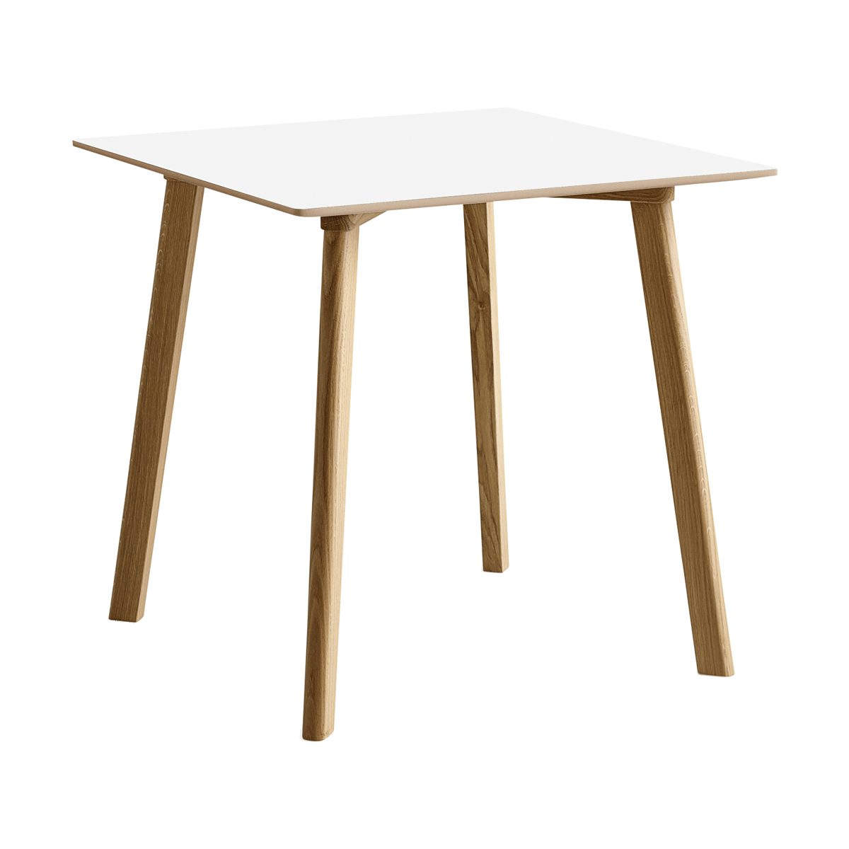 HAY CPH210 Deux 2.0 bord 75x75 cm Pearl white-lacquered oak