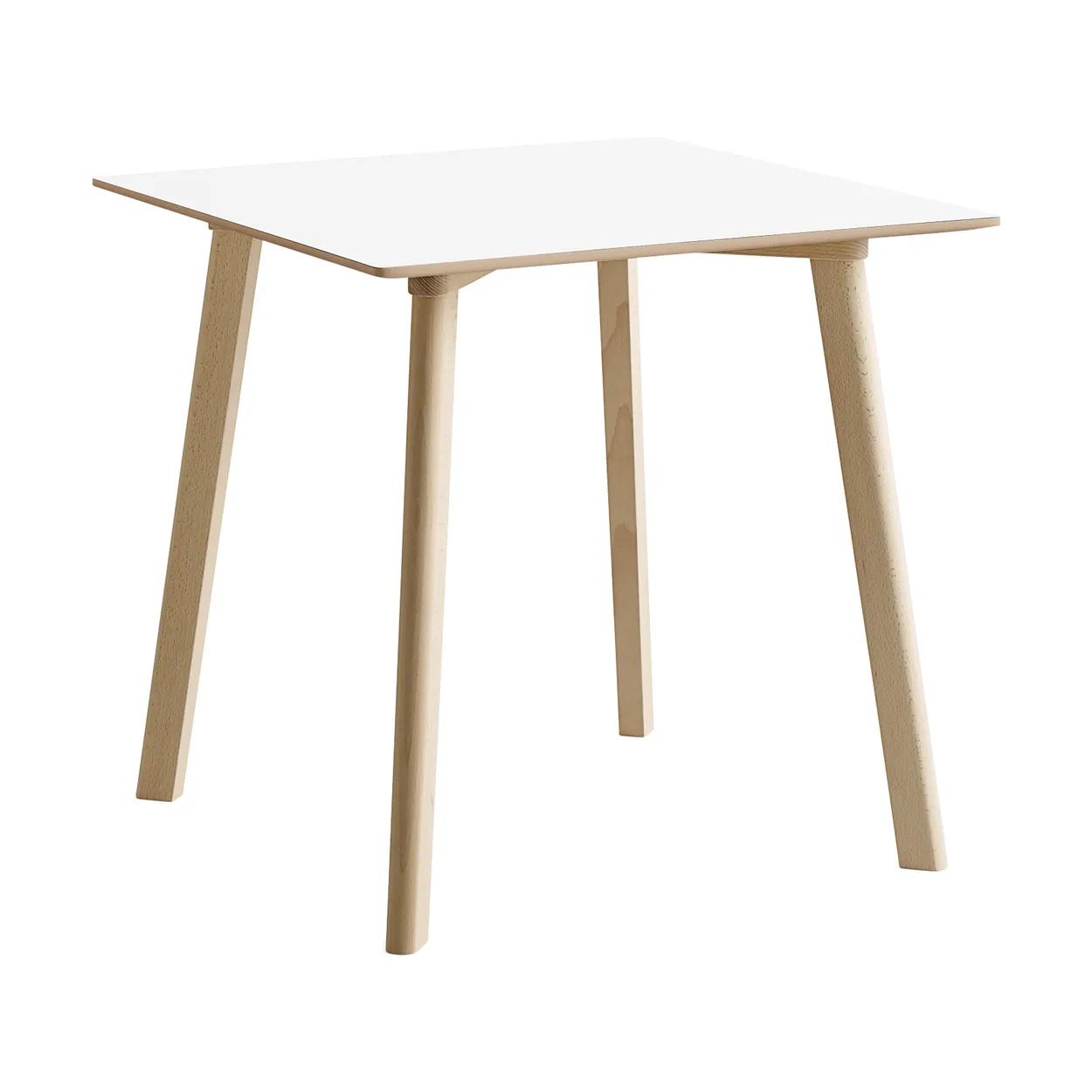 HAY CPH210 Deux 2.0 bord 75x75 cm Pearl white-untreated beech