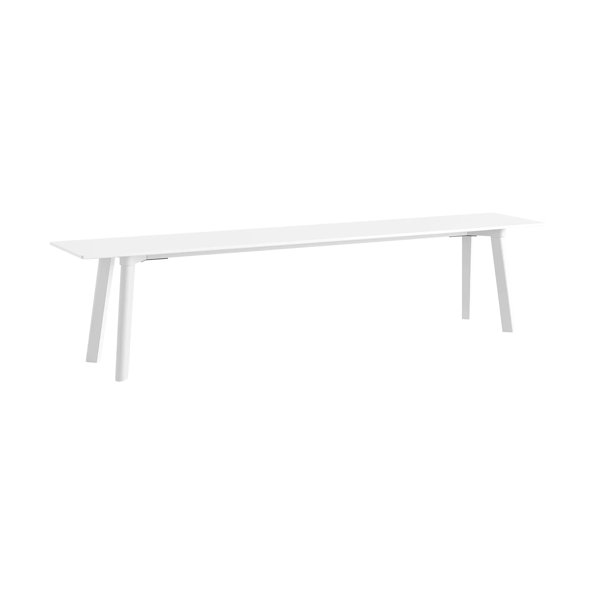 CPH215 Deux 2.0 bänk 200 cm, Pearl white-lacquered beech HAY