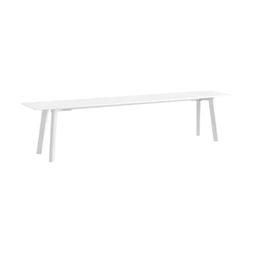 CPH215 Deux 2.0 bänk 200 cm - Pearl white-lacquered beech - HAY