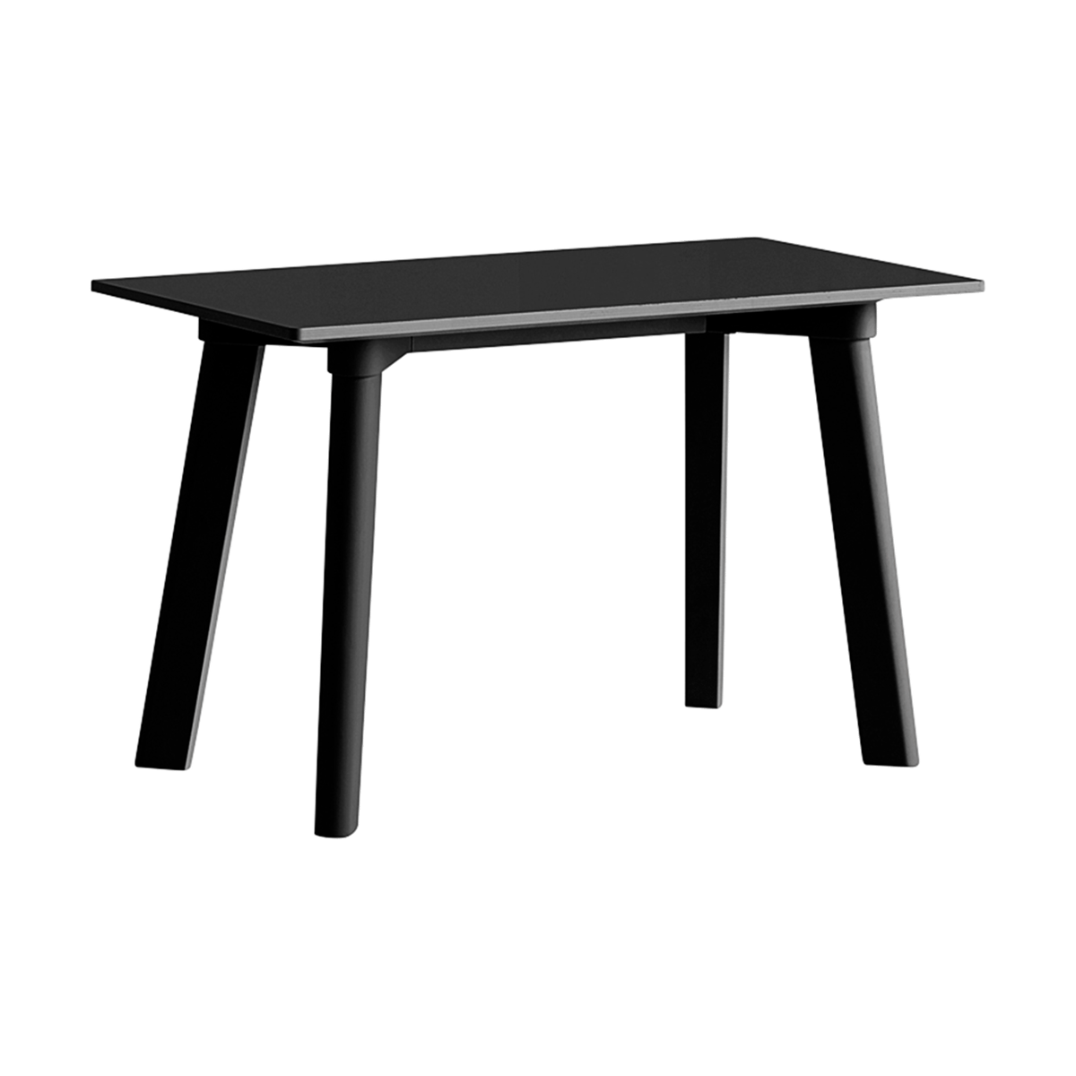 HAY CPH215 Deux 2.0 bänk 75 cm Black laminate-lacquered beech