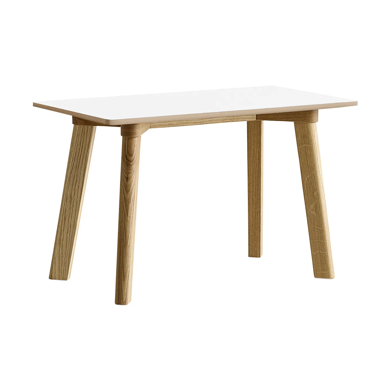 CPH215 Deux 2.0 bänk 75 cm, Pearl white-lacquered oak HAY