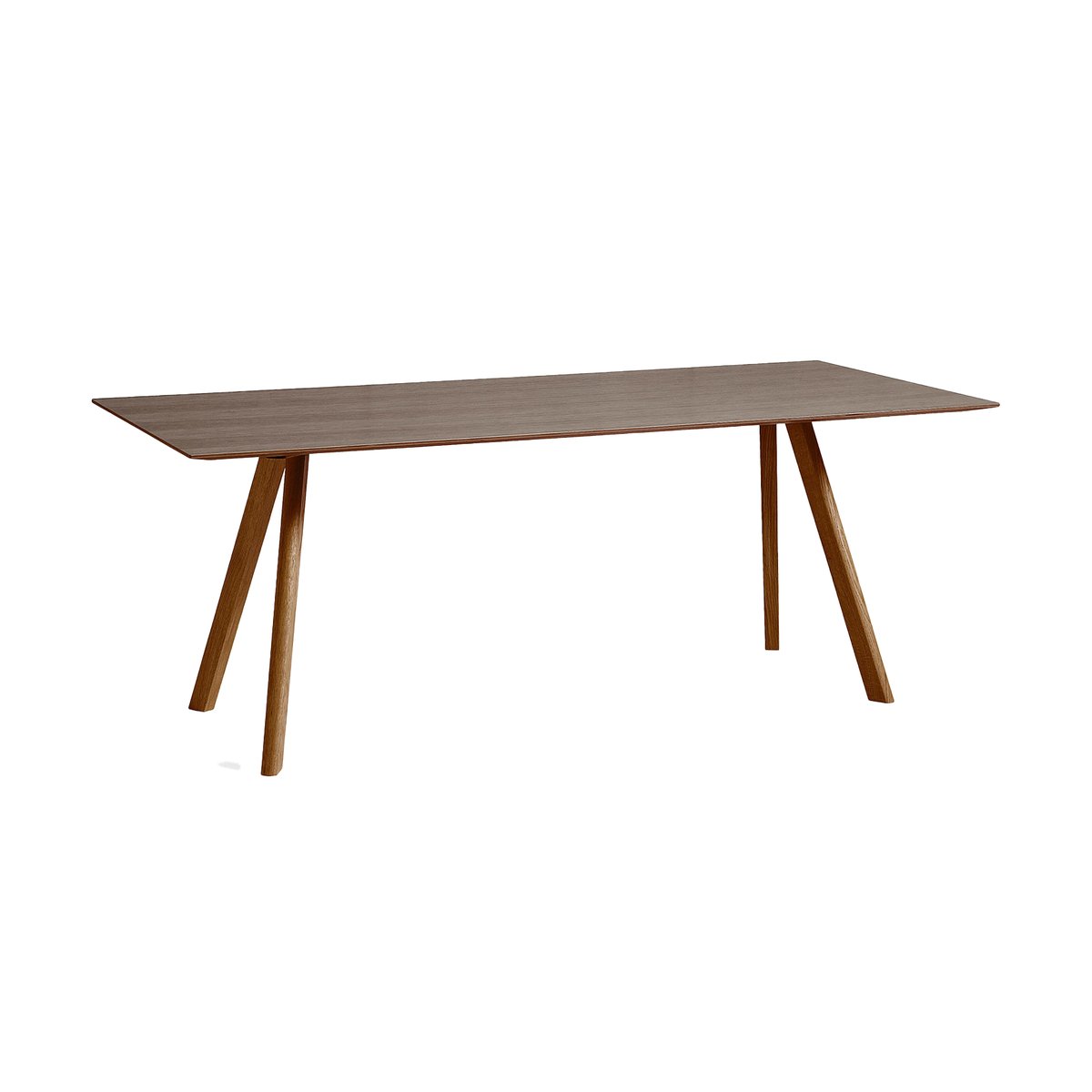 HAY CPH30 2.0 matbord 90x200 cm Lacquered walnut | Skandinavisk Design | Matbord | Brun