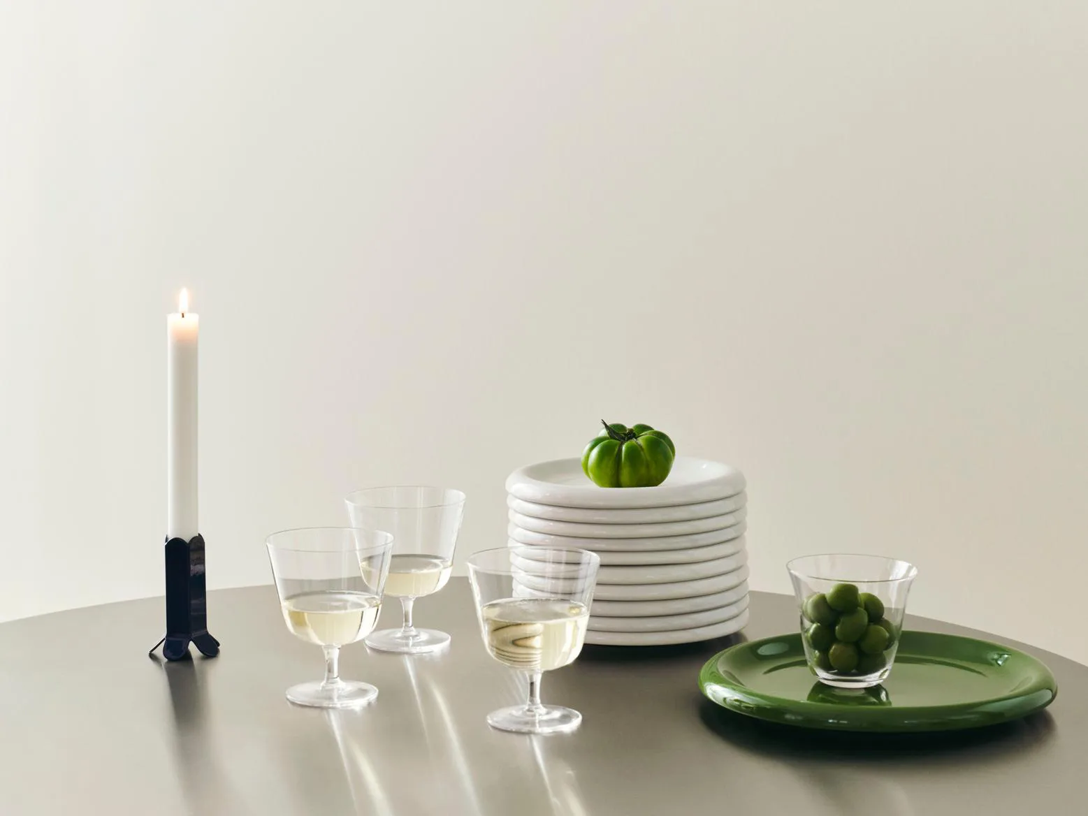 Curve Stem dricksglas 2-pack, Clear HAY