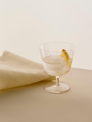 Curve Stem dricksglas 2-pack - Clear - HAY