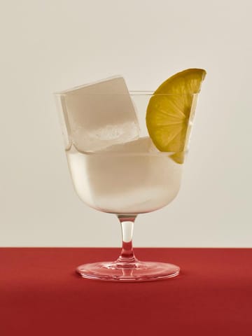 Curve Stem dricksglas 2-pack - Clear - HAY