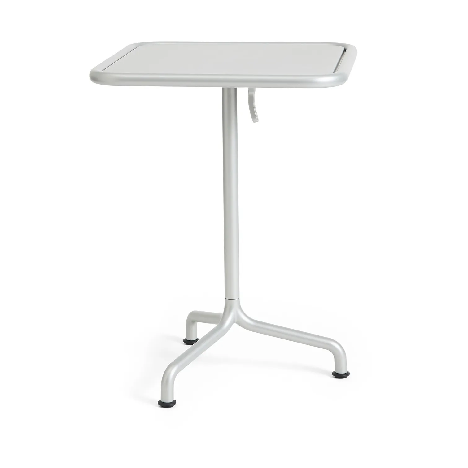 Deville bord 55x55x74 cm, Silver grey HAY
