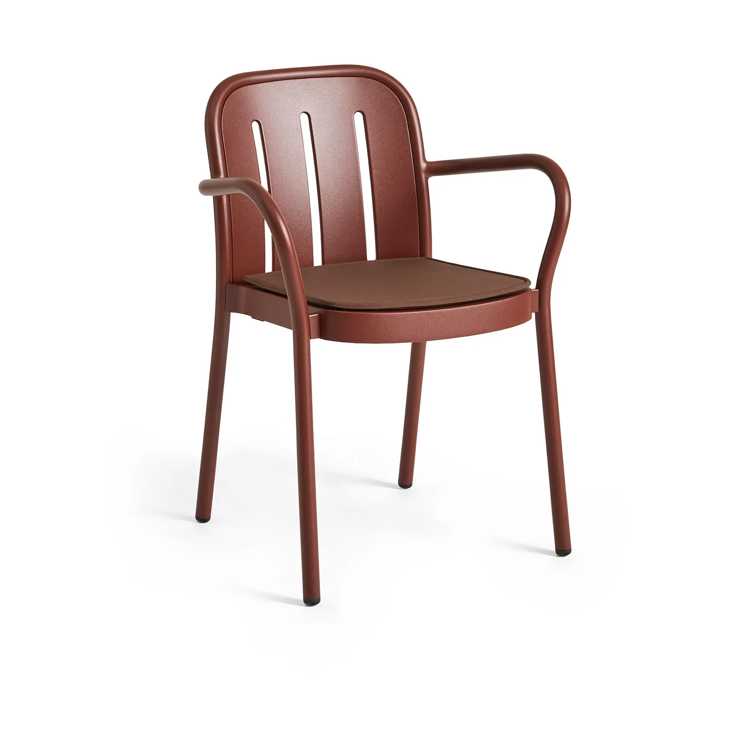 Deville sittdyna, Iron red, 42x39,8 cm HAY