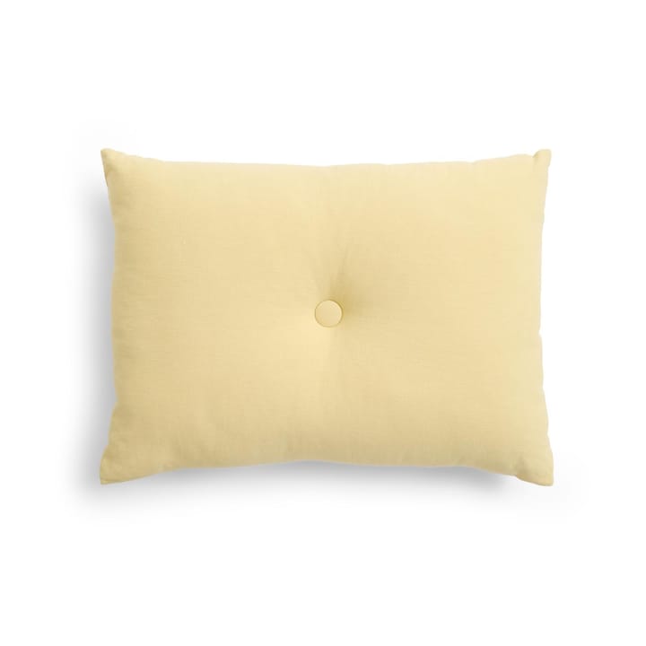 Dot Linen kudde 45x60 cm - Soft yellow - HAY