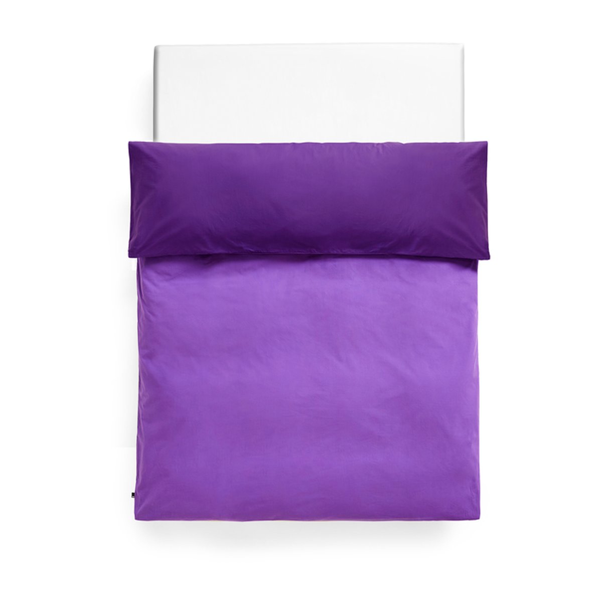 HAY Duo påslakan 150x210 cm Vivid purple | Skandinavisk Design | Påslakan | Lila