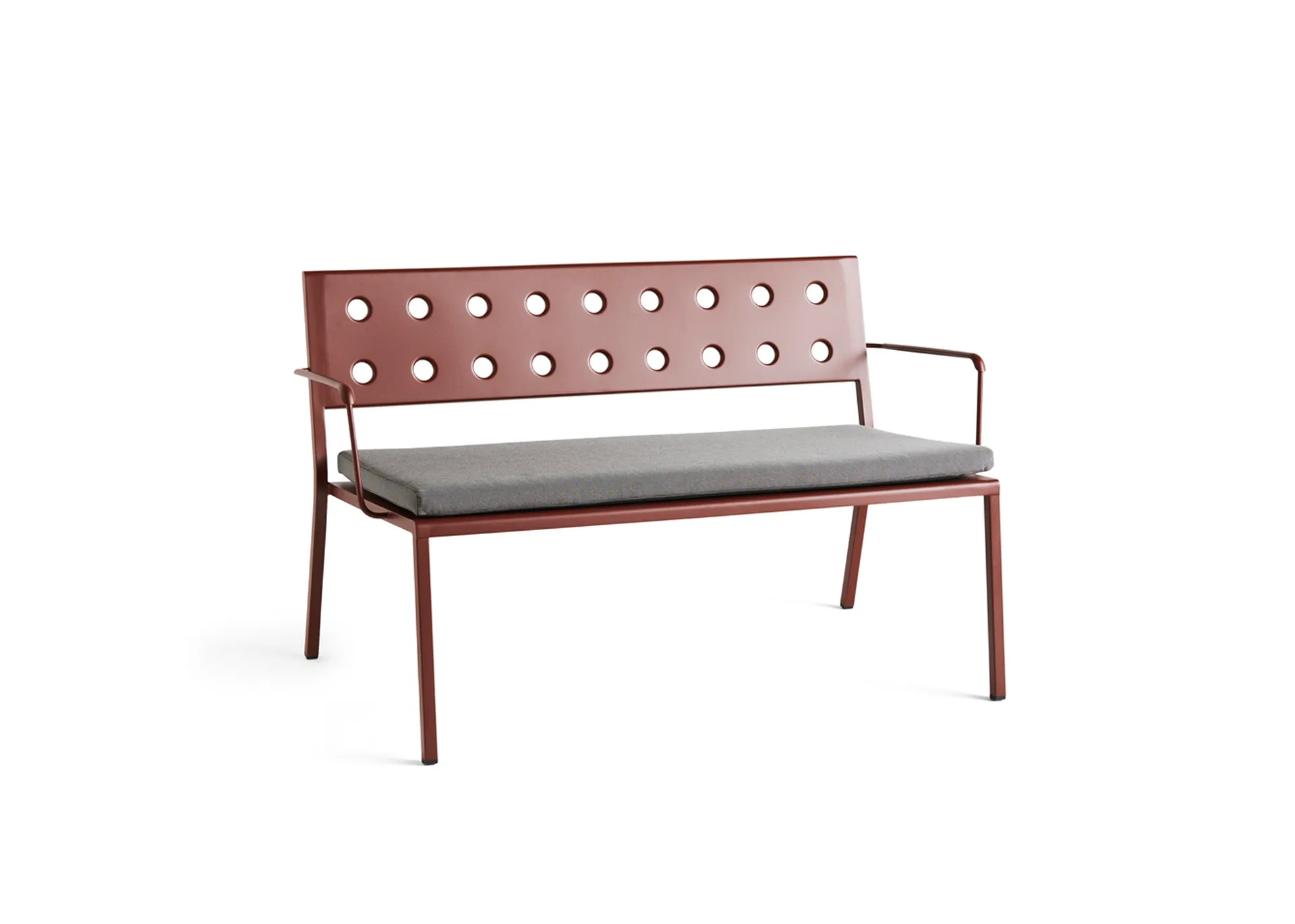 Dyna till Balcony Lounge bänk, Black pepper HAY