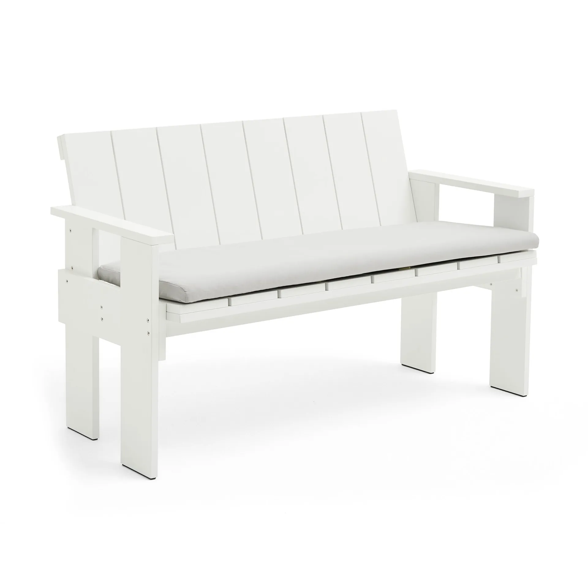 Dyna till Crate Dining Bench bänk, Sky grey HAY