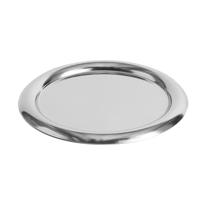 Essential Steel serveringsfat, Rostfritt stål, rund, small HAY