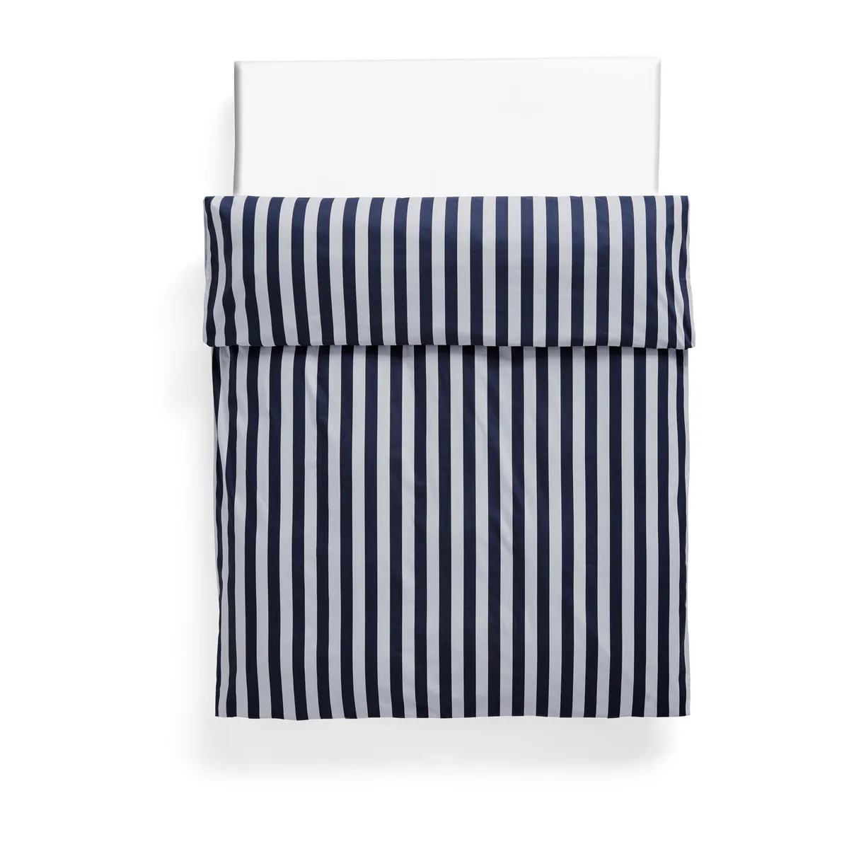 HAY Été påslakan 150x210 cm Midnight blue-light grey
