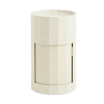 Facet Cabinet 101 sidobord - Eggshell - HAY