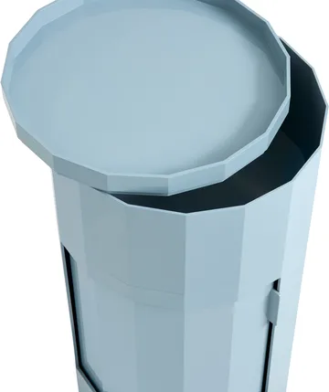 Facet Cabinet 110 sidobord - Misty blue - HAY