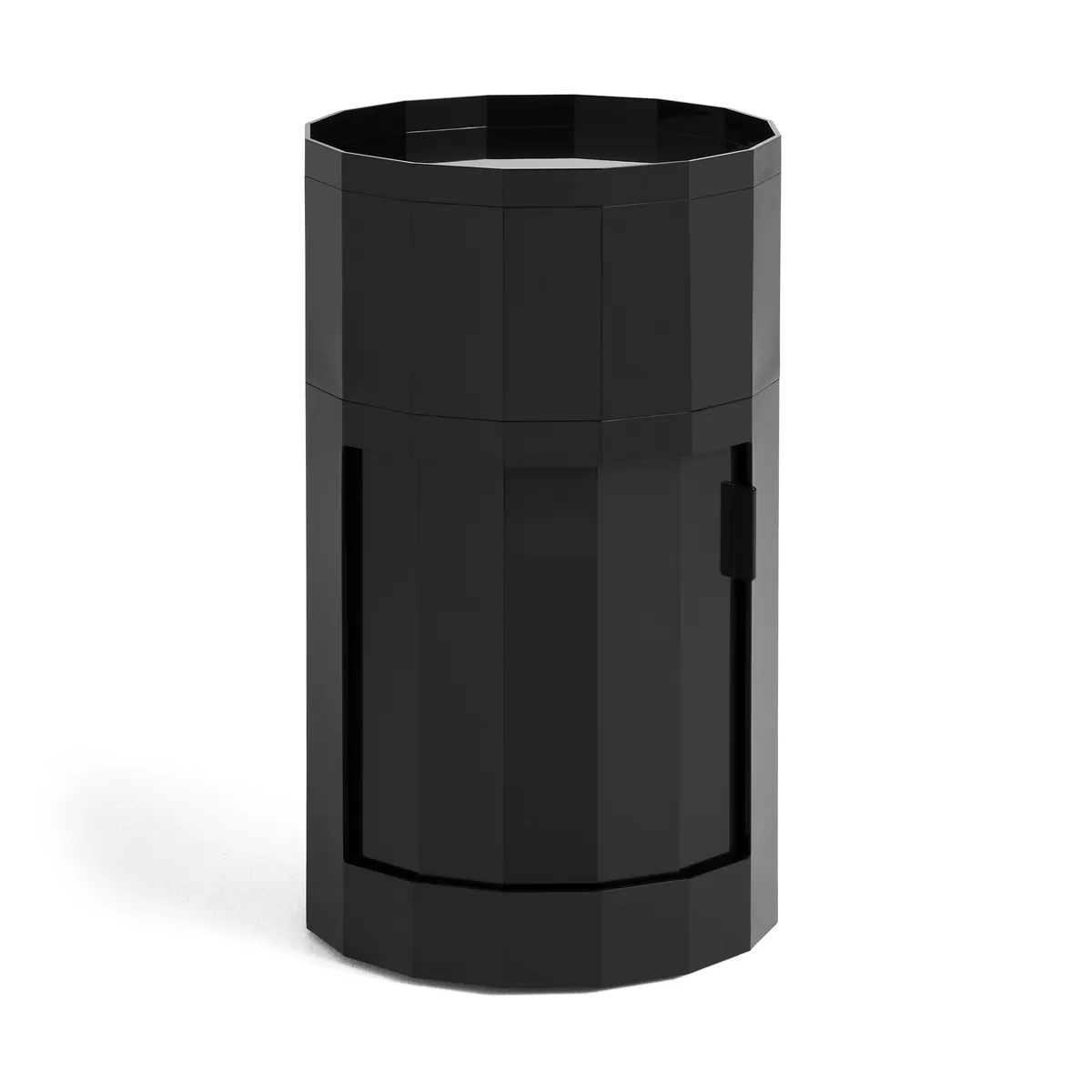 HAY Facet Cabinet high sidobord 66 cm Anthracite