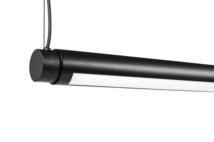 Factor Linear Suspension taklampa 1500 Diffused - Soft black - HAY