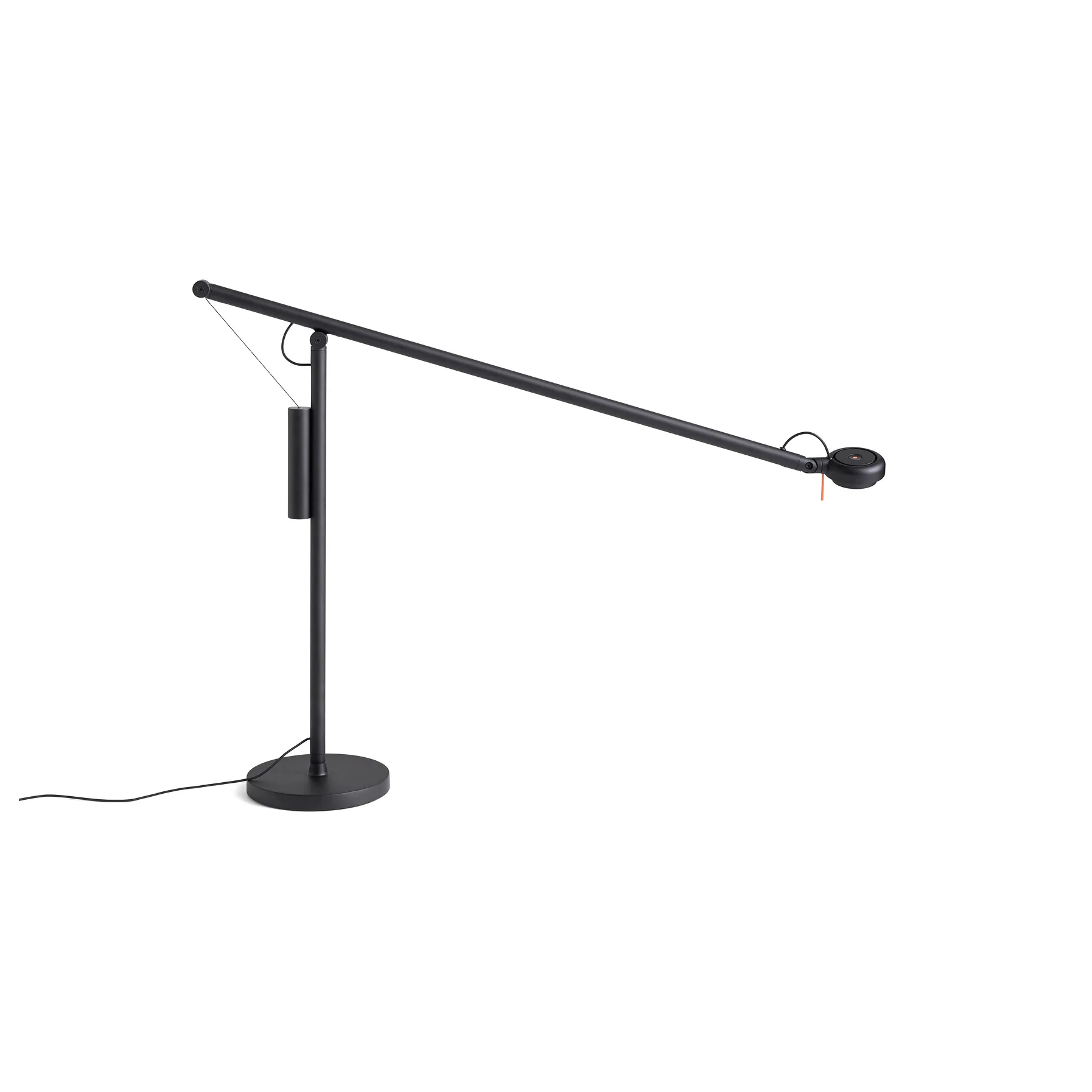 Fifty-Fifty bordslampa, Soft black HAY