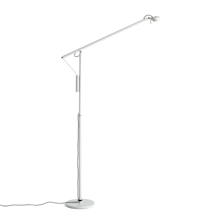 Fifty-Fifty floor golvlampa, Ash grey HAY