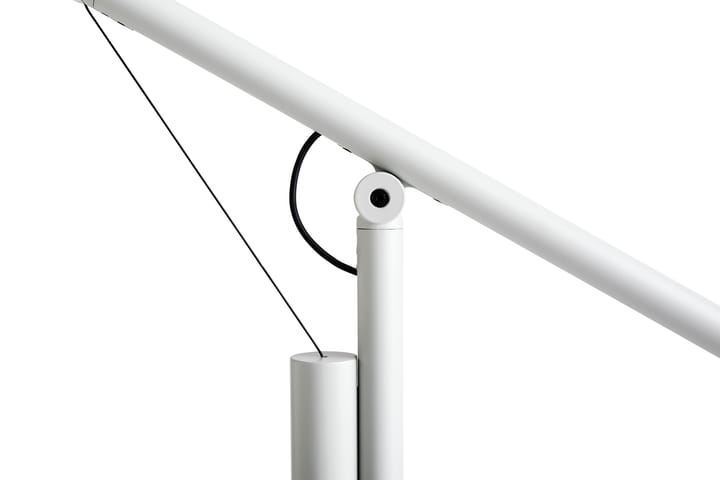 Fifty-Fifty floor golvlampa, Ash grey HAY