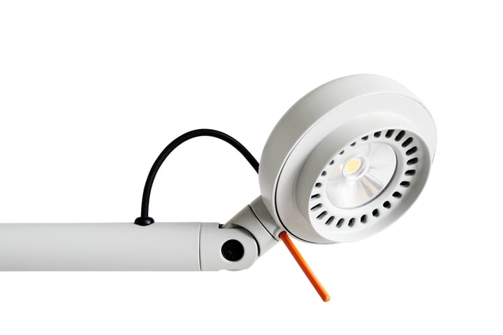 Fifty-Fifty floor golvlampa, Ash grey HAY
