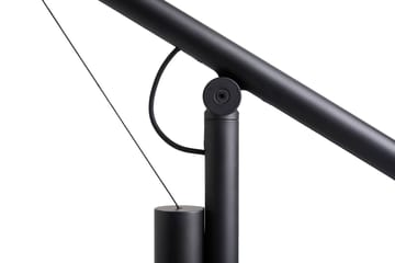 Fifty-Fifty table bordslampa - Soft black - HAY