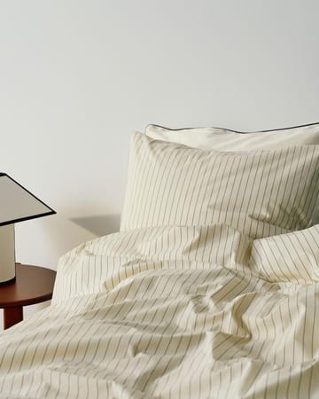 Fineline påslakan 150x210 cm - Ivory - HAY