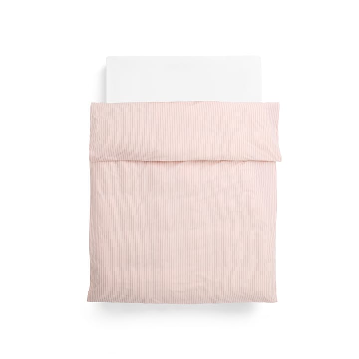 Fineline påslakan 220x240 cm, Soft pink HAY