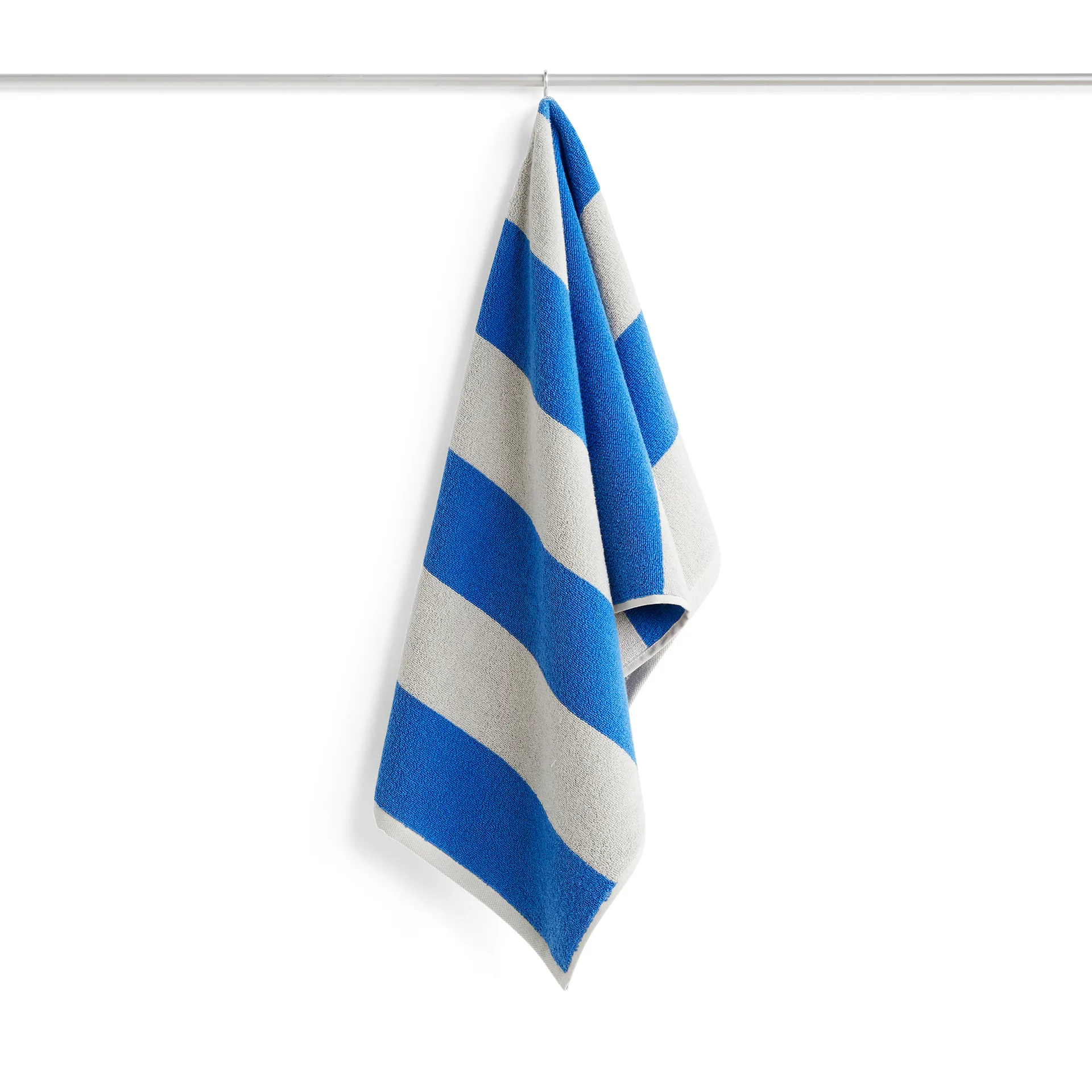 Frotté Stripe handduk 50x100 cm, Blue HAY