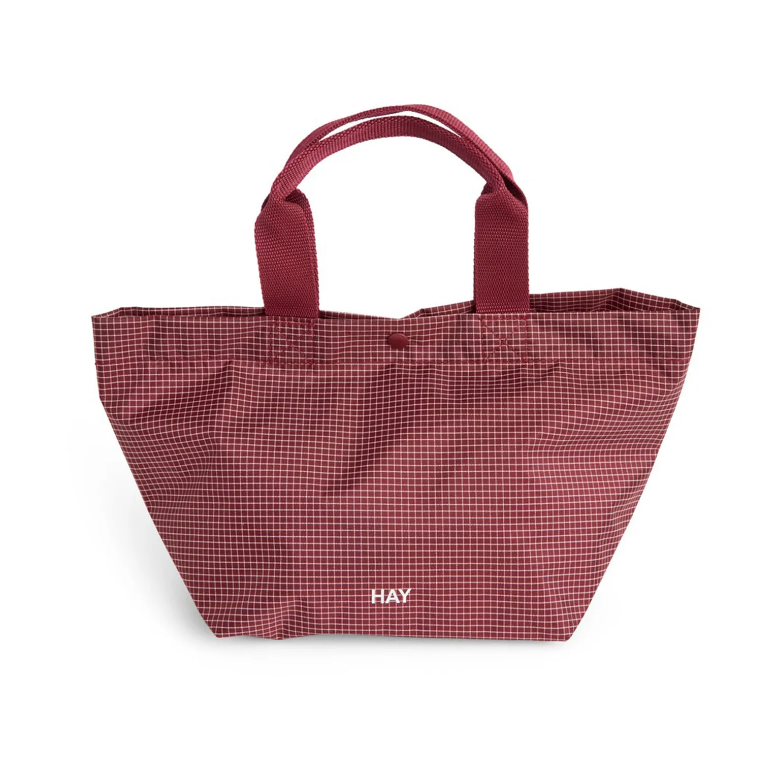 Grid Everyday Bag väska, Burgundy, mini HAY