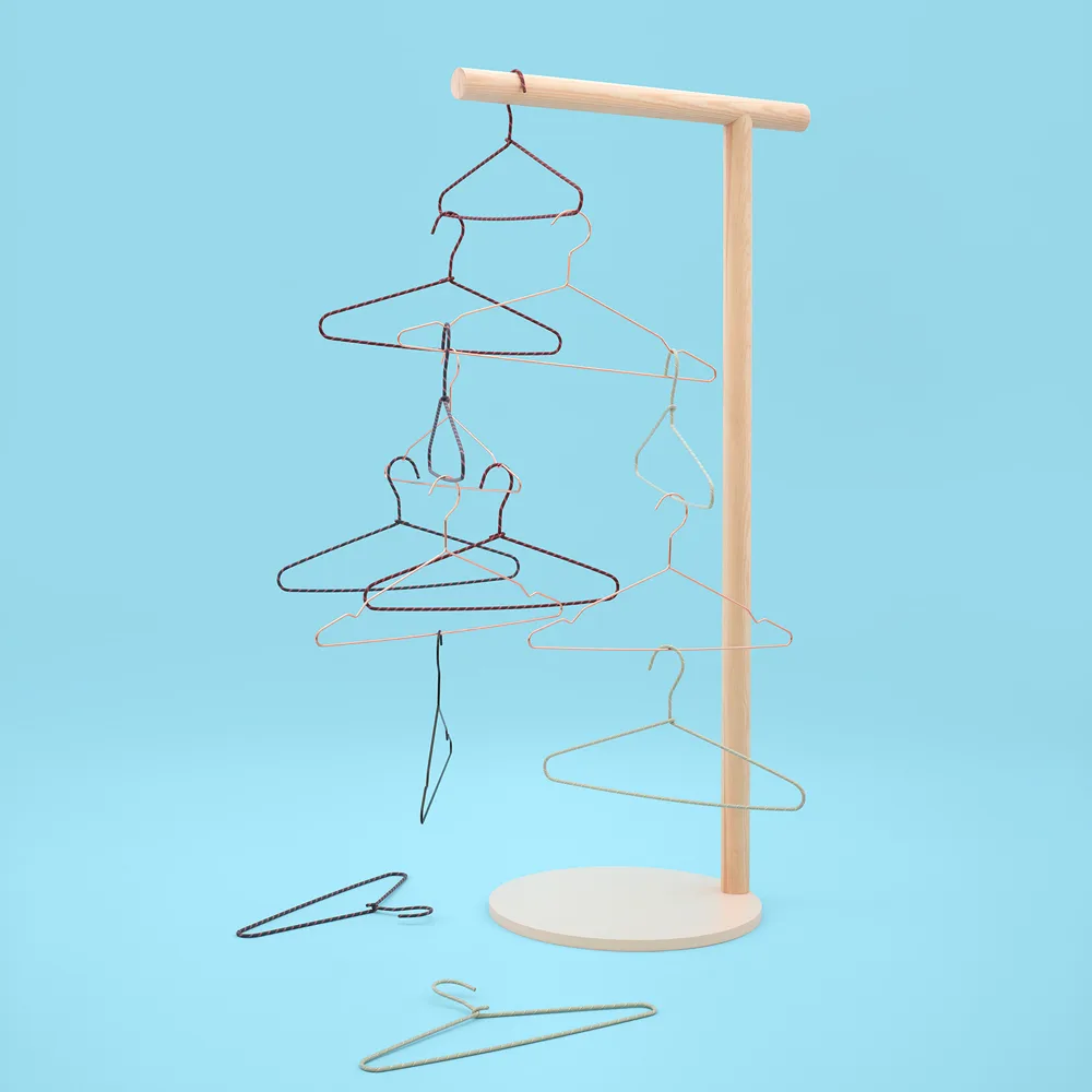 Hang Galge, peach, 5-pack HAY