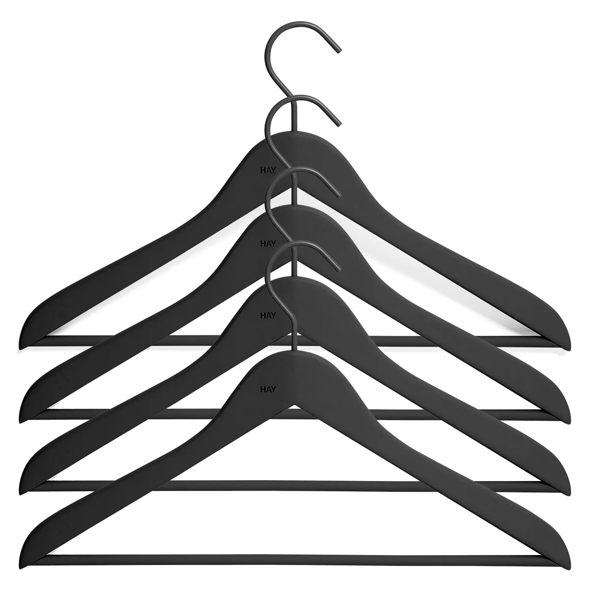 HAY HAY galge med stång slim 4-pack Svart