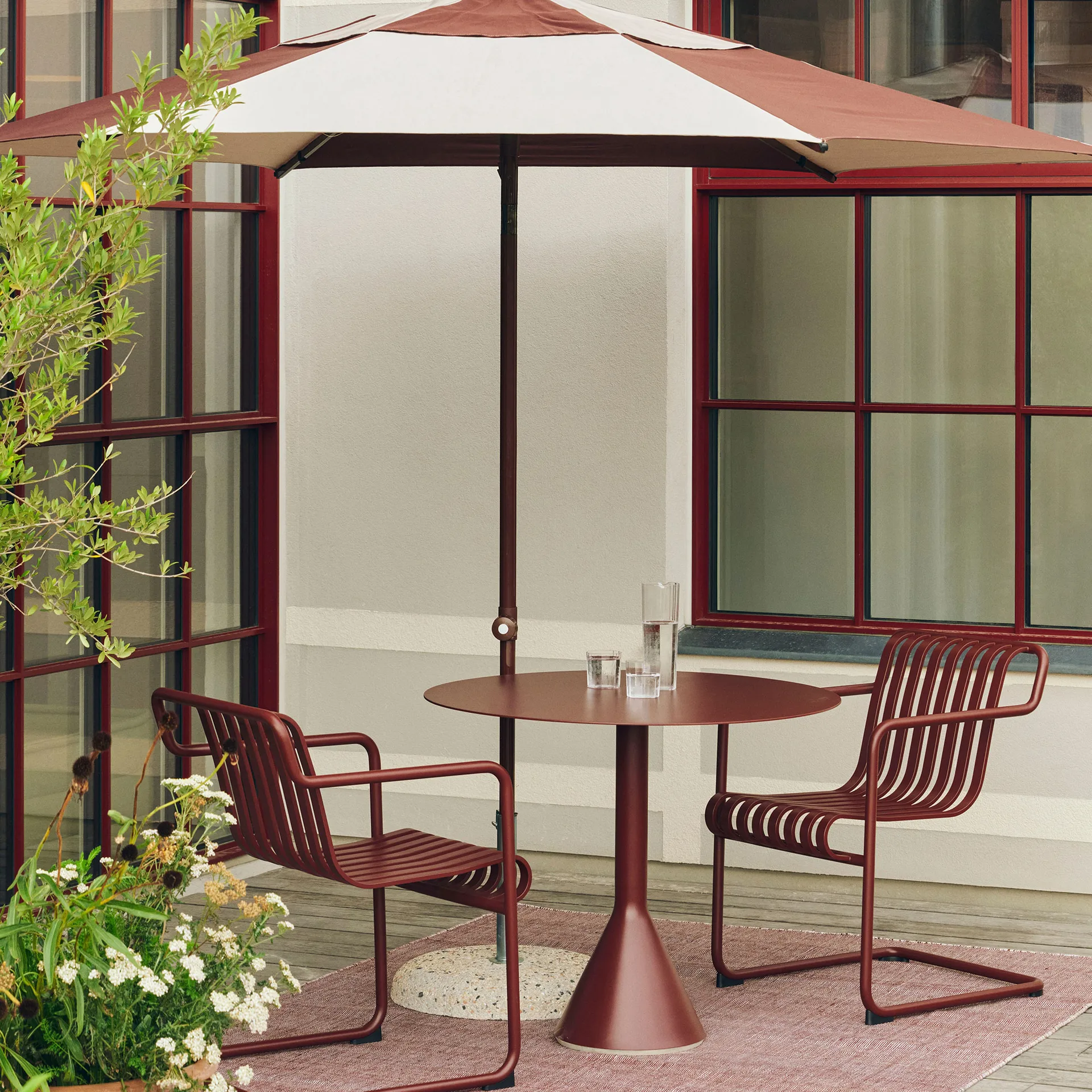 Haze matta, Iron red, 170x240 cm HAY