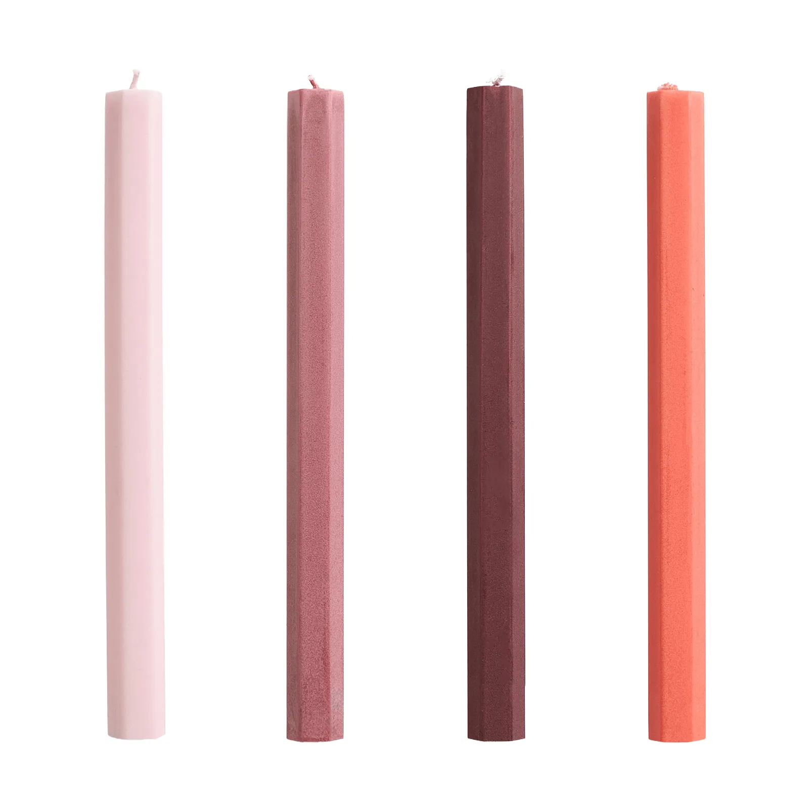 Hexagon Candle ljus mix 4-pack