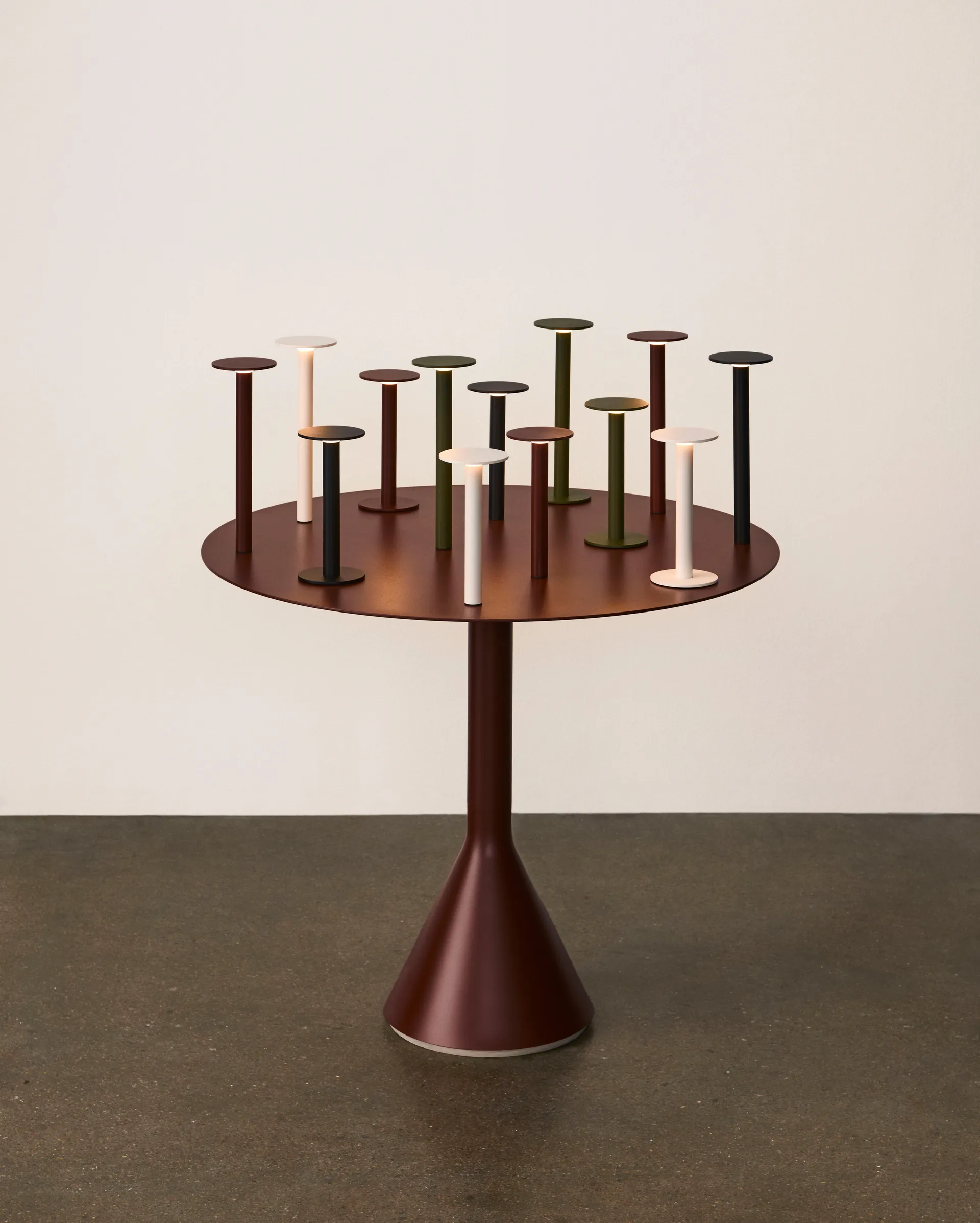 Host portabel lampa, Anthracite, 22 cm HAY