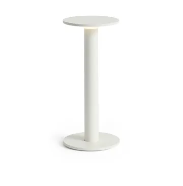 Host portabel lampa - Cream white, 22 cm - HAY