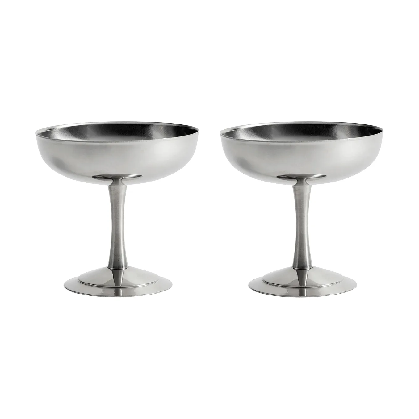 Italian Ice Cup dessertskål 2-pack, Rostfritt stål HAY