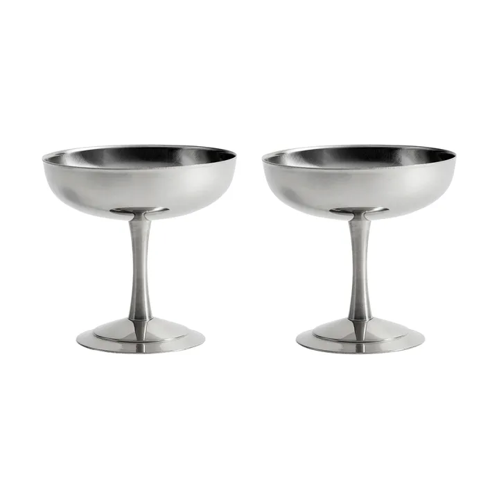 Italian Ice Cup dessertskål 2-pack - Rostfritt stål - HAY