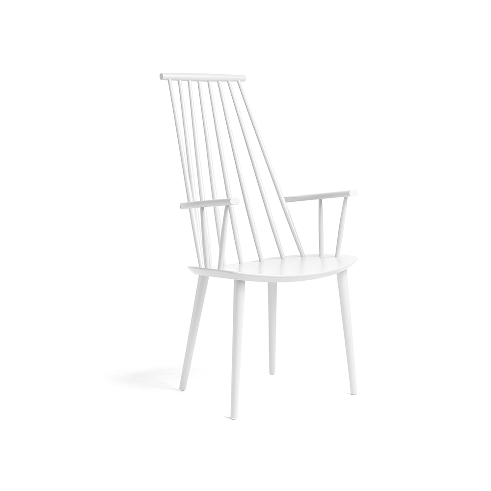 HAY J110 karmstol White lacquered beech | Skandinavisk Design | Stolar | Vit